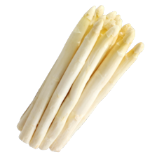 Losse witte asperges 